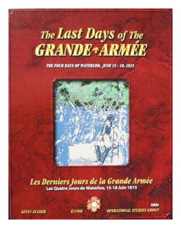 The Last Days Of The Grande Armee: The Four Days Of Waterloo box art