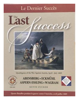 The Last Success: Quadrigame Of The War Against Austria, April - July 1809 box art