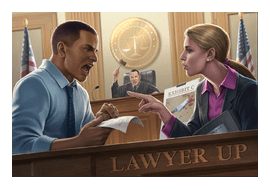 Lawyer Up box art