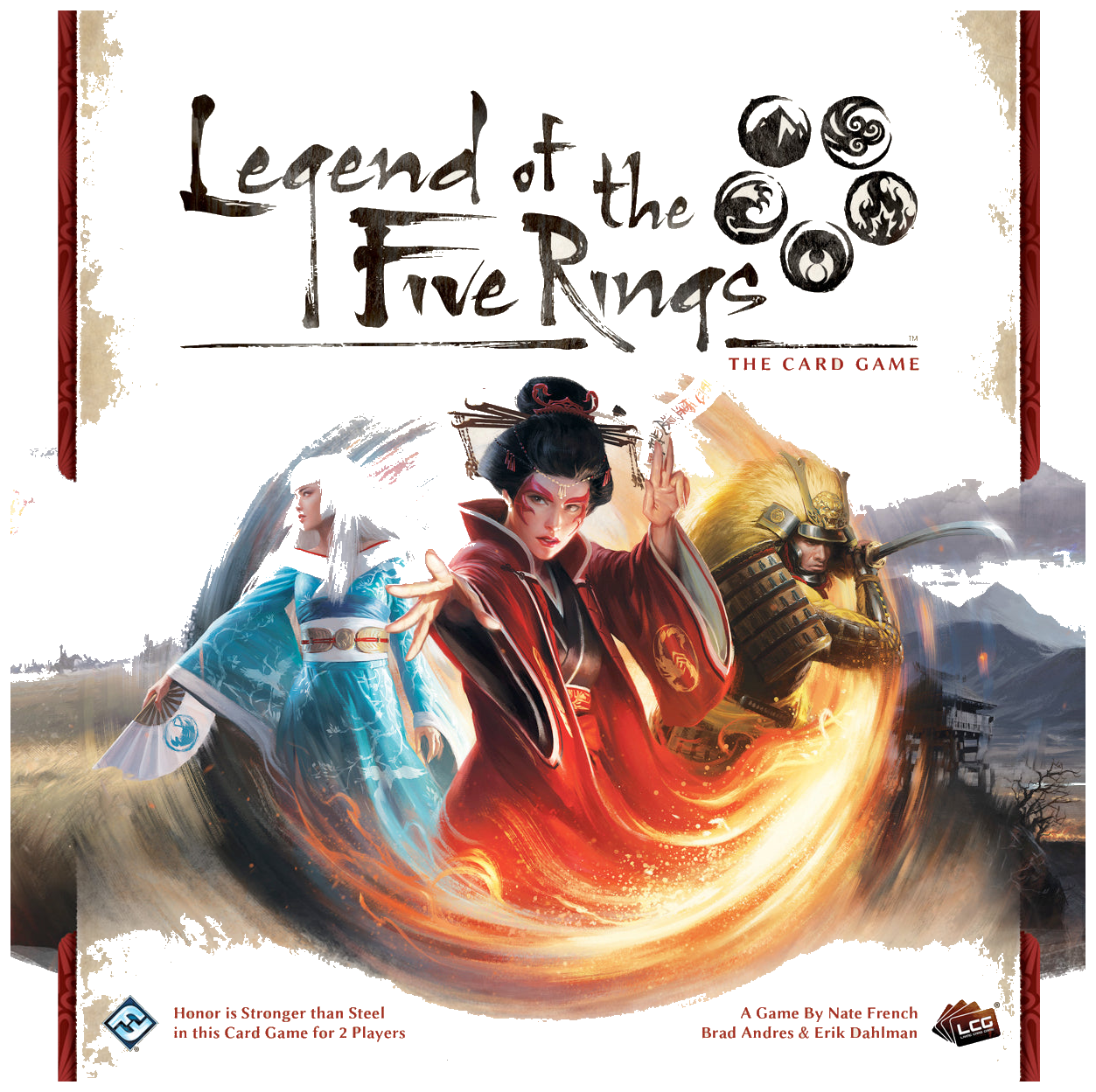 Legend Of The Five Rings: The Card Game box art