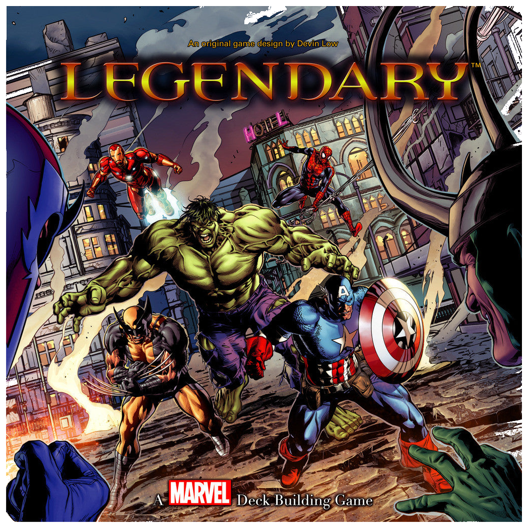 Legendary: A Marvel Deck Building Game box art