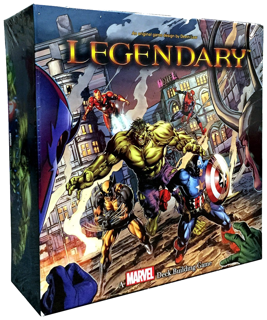 Legendary: A Marvel Deck Building Game box art