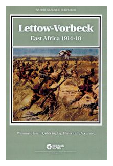 Lettow-vorbeck: East Africa 1914-18 box art