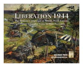 Liberation 1944: The British Campaign In North West Europe – A Panzer Grenadier Game box art