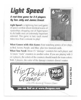 Light Speed box art