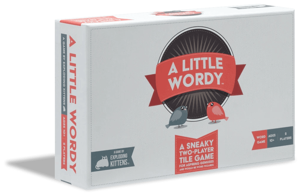 A Little Wordy box art