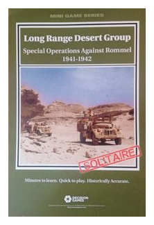 Long Range Desert Group: Special Operations Against Rommel 1941-1942 box art