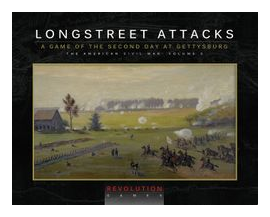 Longstreet Attacks: The Second Day At Gettysburg box art
