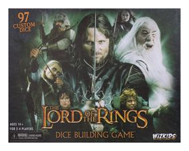 The Lord Of The Rings Dice Building Game box art