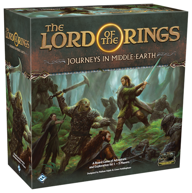 The Lord Of The Rings: Journeys In Middle-earth box art