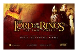 The Lord Of The Rings: The Two Towers Deck-building Game box art