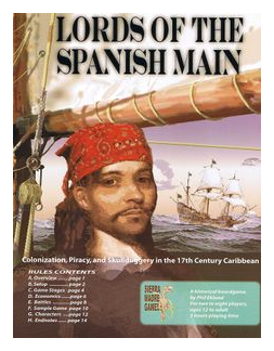 Lords Of The Spanish Main box art