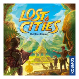 Lost Cities: The Board Game box art