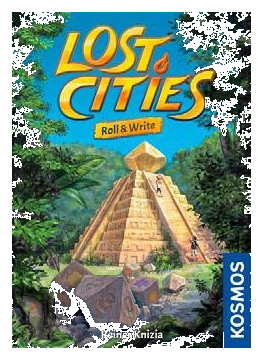 Lost Cities: Roll & Write box art