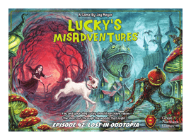 Lucky's Misadventures: Episode 42 – Lost In Oddtopia box art