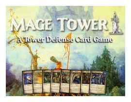 Mage Tower, A Tower Defense Card Game box art