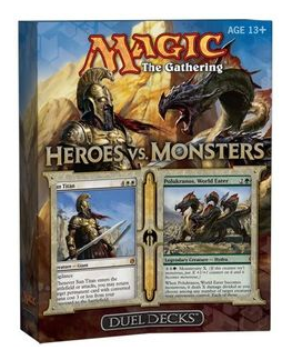 Magic: The Gathering – Duel Decks: Heroes Vs. Monsters box art