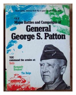 Major Battles And Campaigns Of General George S. Patton box art