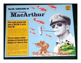 Major Campaigns Of General Douglas Macarthur box art