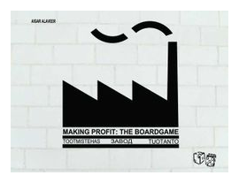 Making Profit: The Boardgame box art