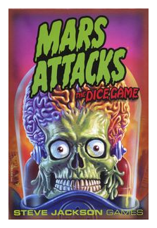 Mars Attacks: The Dice Game box art