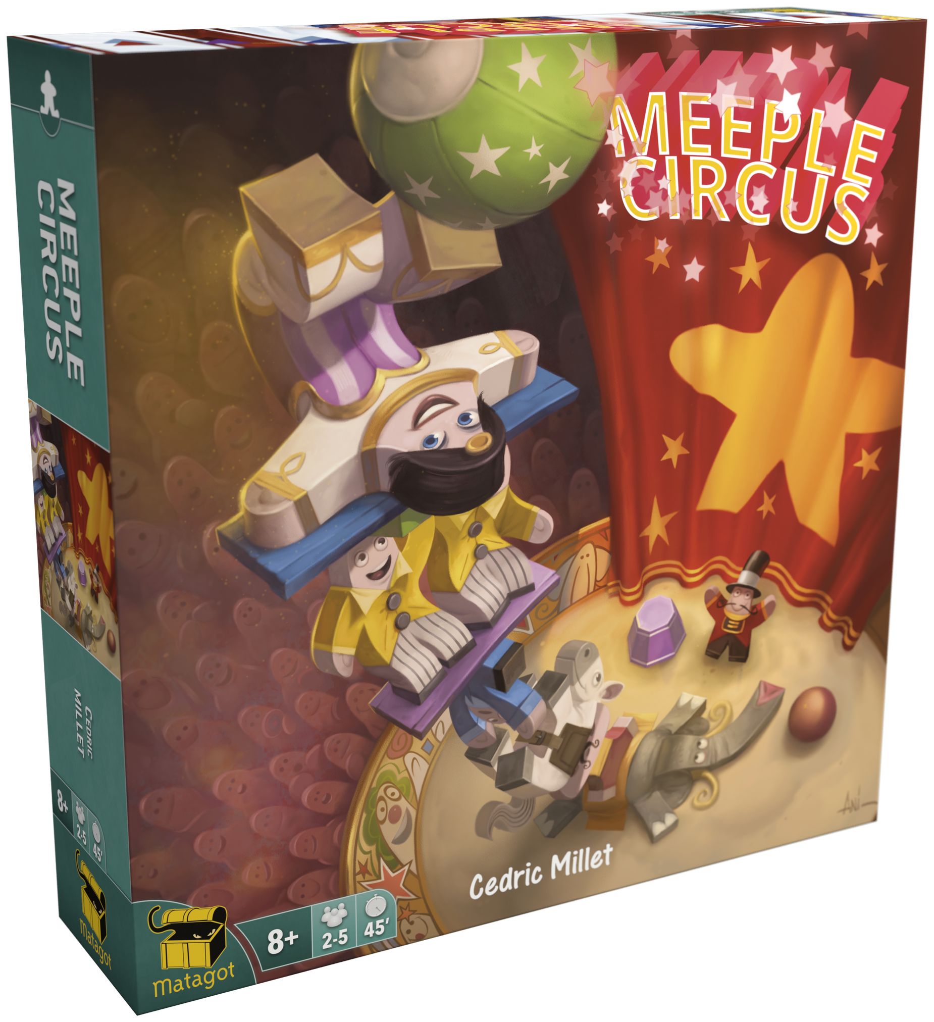 Meeple Circus box art