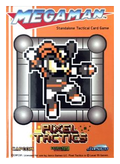 Mega Man Pixel Tactics: Bass Orange box art