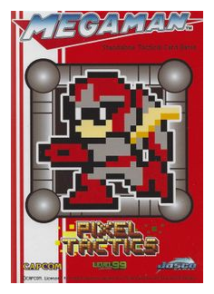 Mega Man Pixel Tactics: Proto Man Red box art