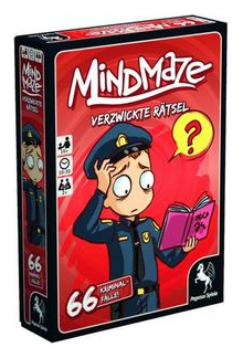 Mindmaze: Verzwickte Rätsel – Kriminalfälle box art
