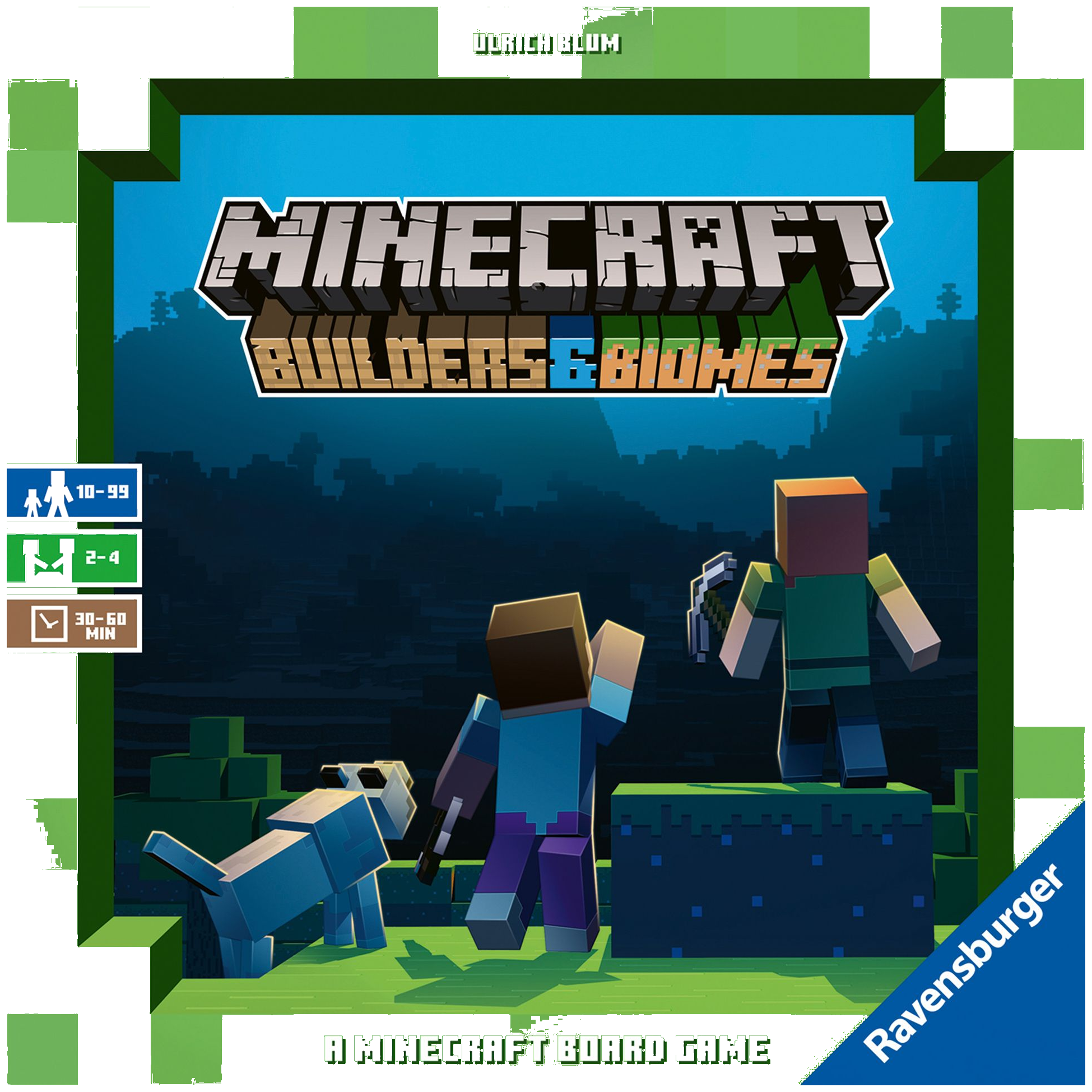 Minecraft: Builders & Biomes box art