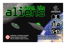 Mint Tin Aliens box art