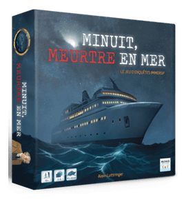Minuit, Meurtre En Mer box art