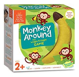 Monkey Around: The Wiggle & Giggle Game box art
