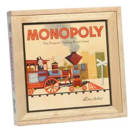 Monopoly: London Nostalgia Wooden Box box art