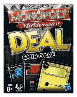 Monopoly Millionaire Deal Card Game box art