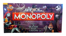 Monopoly: The Nightmare Before Christmas box art