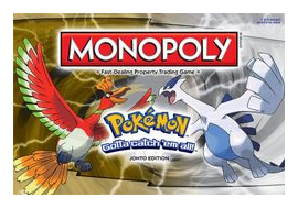 Monopoly: Pokémon Johto Edition box art