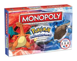 Monopoly: Pokémon Kanto Edition box art