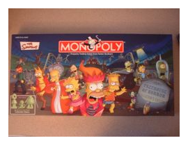 Monopoly: Simpsons Treehouse Of Horror box art