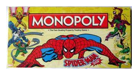Monopoly: Spider-man Collector's Edition box art