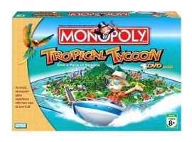 Monopoly: Tropical Tycoon Dvd Game box art