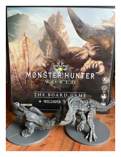 Monster Hunter World: The Board Game – Wildspire Waste box art
