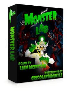 Monster Lab Card Game box art