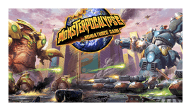 Monsterpocalypse Miniatures Game box art