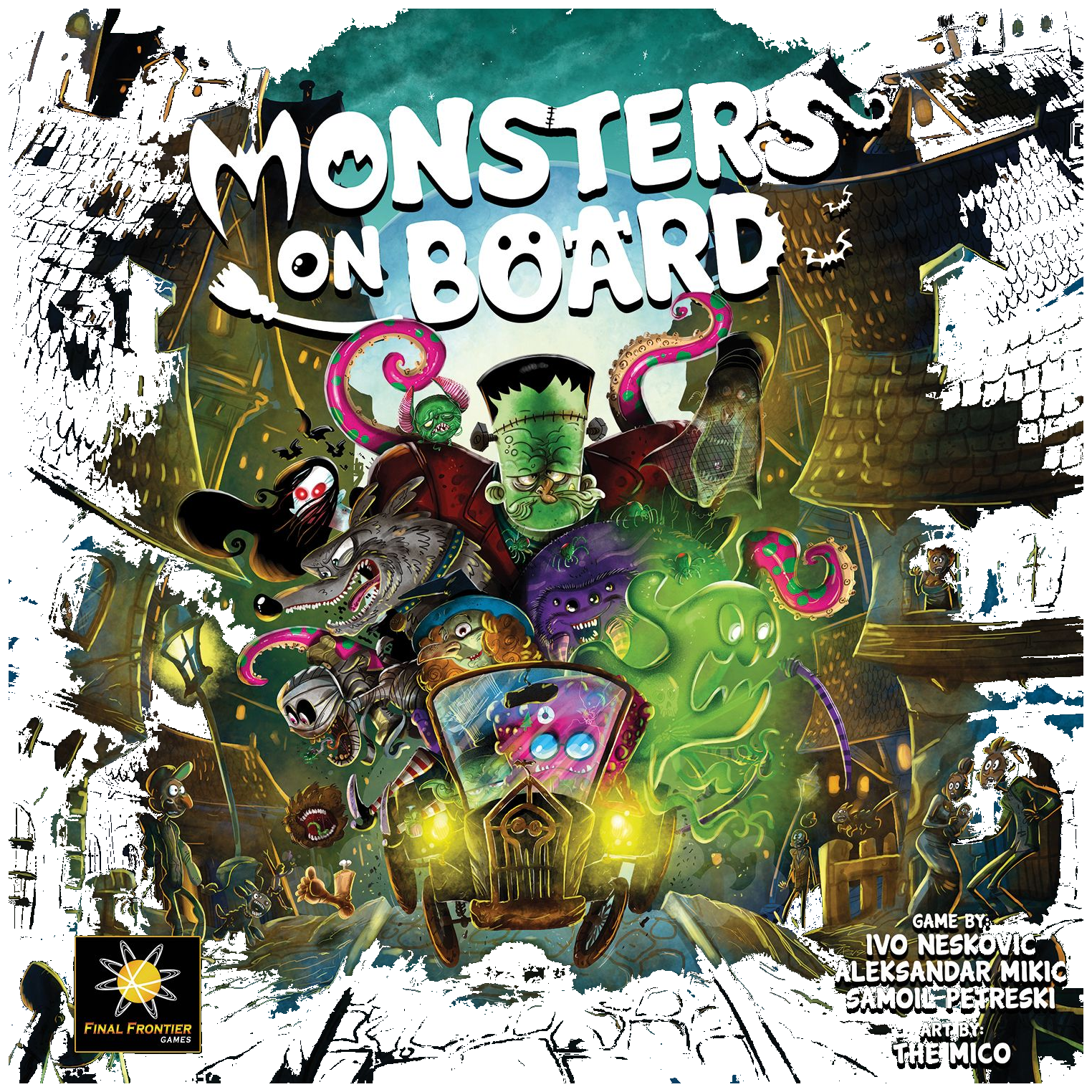 Monsters On Board box art