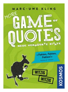 More Game Of Quotes: Neue Verrückte Zitate box art