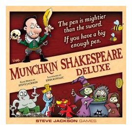 Munchkin Shakespeare Deluxe box art