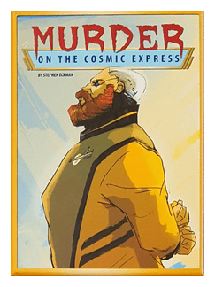 Murder On The Cosmic Express box art