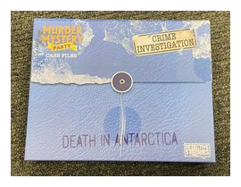 Murder Mystery Party Case Files: Death In Antarctica box art