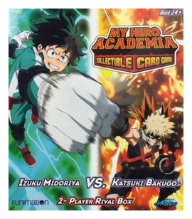 My Hero Academia Collectible Card Game box art